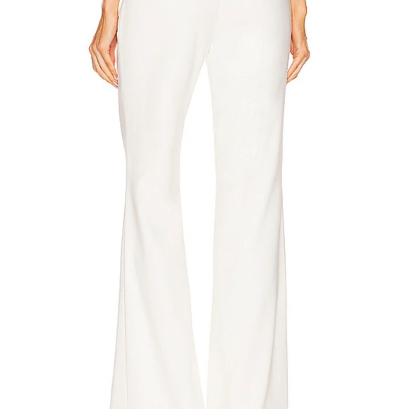 Nadine Merabi Faye White Top & Charlotte White Pants -Bachelorette/Bridal Outfit - Picture 6 of 6